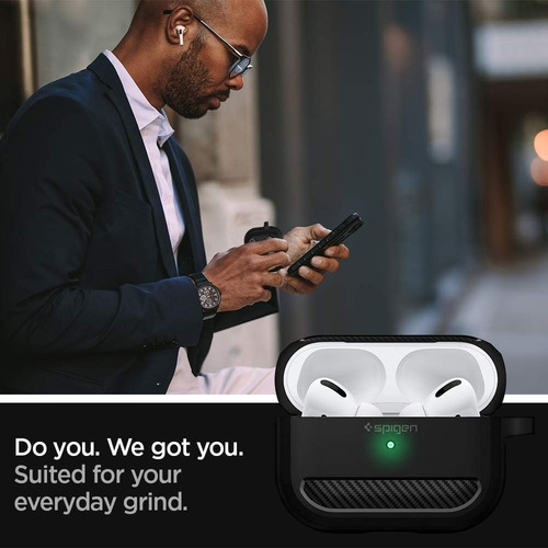 Case Spigen Rugged Armor AirPods Pro (1ra Generación)