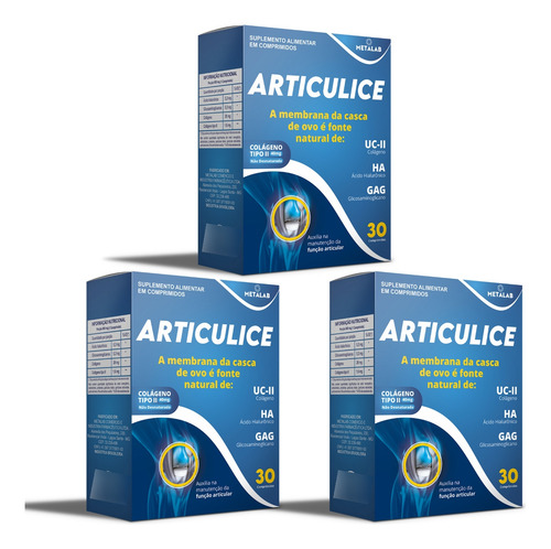 Kit Colágeno Tipo2 Ác.hialurônico Articulação 90cap =fortice