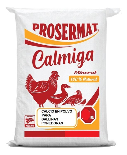 Calcio Para Gallinas Ponedoras Bolsa De 5 Kg Calmiga