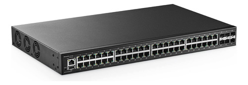 Switch Administrado Gigabit Mokerlink De 48 Puertos, Ge De 4