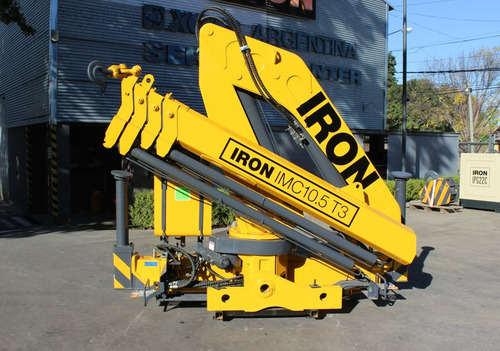 Hidro Grúa Iron Imc10.5t3 - 5.000 Kg Al Pie Del Camión