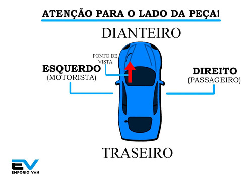 Cabo Freio Mão Para Lifan X60 1.8 Cambio Manual Lado Direito