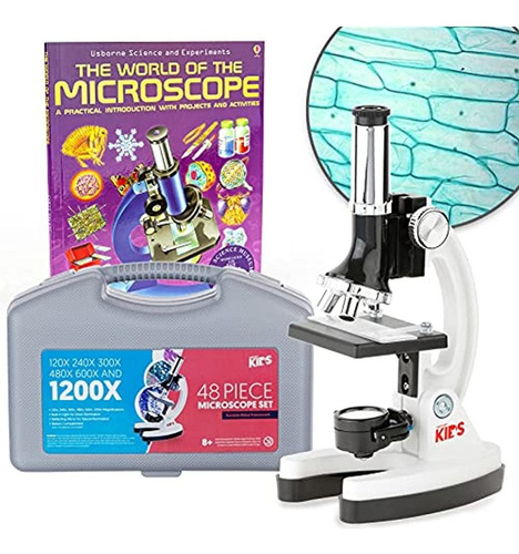 Microscopio Principiantes Educativo 120 X 1200 X