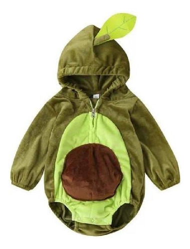 Ropa Traje De Aguacate Para Bebés Monos De Pañales Para Niño