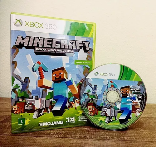 Minecraft Xbox 360 Midia Fisica Na Caixinha - jogo perfeito