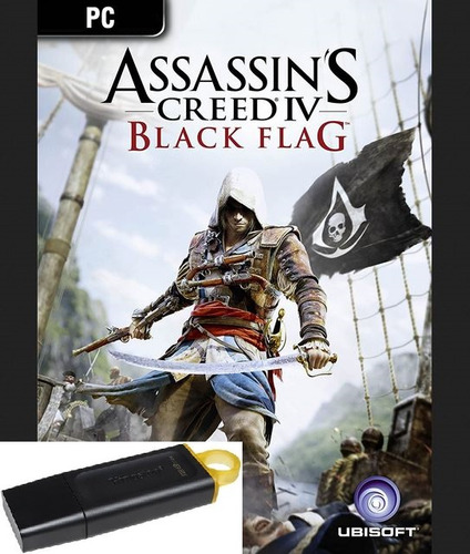 Pendrive Assassins Creed 4 Black Flag Pc