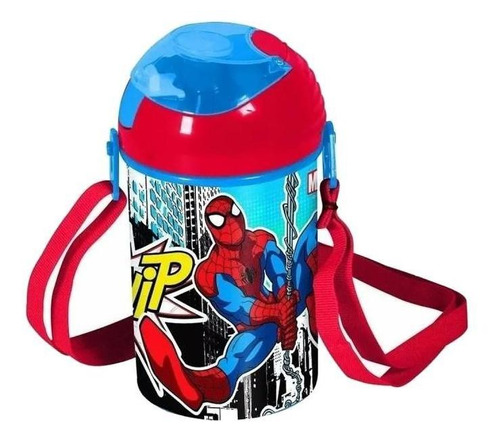 Spiderman Cantimplora Para Colgar 