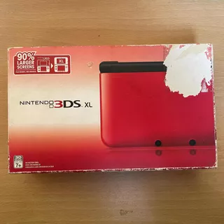 Consola Nintendo 3ds Xl Rojo En Caja Original