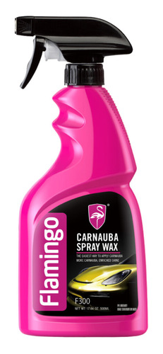Cera Carnauba Spray Flamingo 500ml