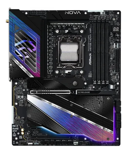 Mother Asrock X870e Nova Wifi Am5 Amd Ddr5 Serie 8000 9000