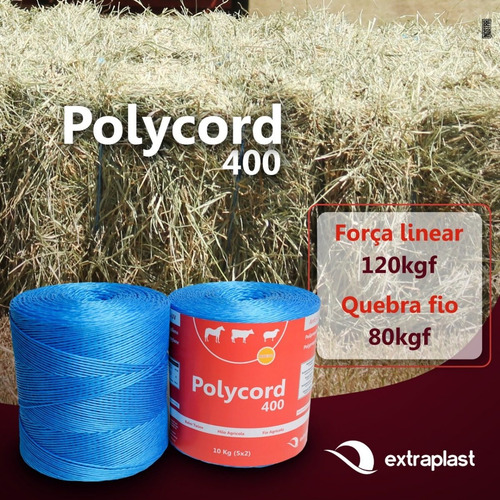 Polycord 400- Fio Feno - Fio Enfardadeira - Fio Agrícola