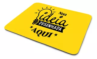 Mousepad Personalizado Com Sua Imagem / Logo / Foto Emborrac