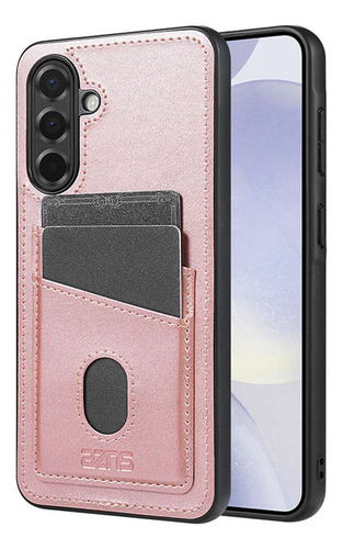 Funda De Piel Sintética Con Ranura Para Tarjetas Para Samsung Galaxy A05s A06 A13 A14 A15 A16 A23 A25 A26 A33 A34 A35