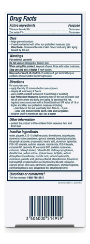 Cerave Mineral Protección Solar Hidratante Spf 50 Americano