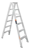 Comprar Escalera Doble De Tijera Truper® Tipo Ii, Aluminio, 10496 Color Aluminio