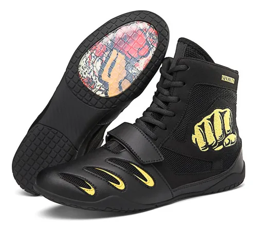 L Zapatos De Boxeo Profesionales Y Botas De Lucha Libre