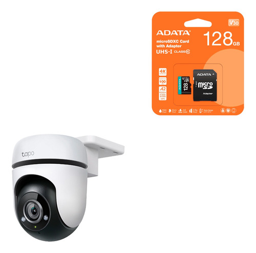 Camara Vigilancia Wifi Tp-link Tapo C500 Fhd 360° + 128gb