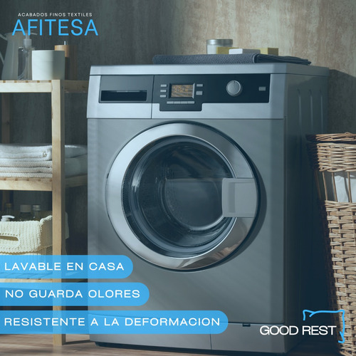 Almohada 4 Pack Estándar Ultra Basic Semi Firme Good Rest