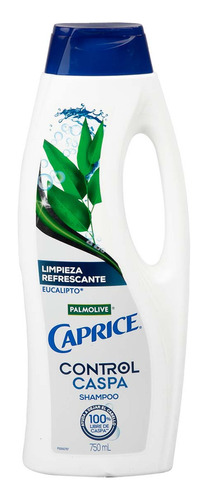  Shampoo Caprice Control Caspa Limpieza Refrescante Eucalipto 750ml