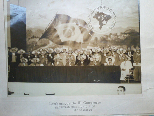 Foto Curiosa De São Lourenço -lll Congresso Nac. Dos Mun.