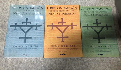 Cryptonomicon - Neal Stephenson - Completo 3 Tomos Ed Grande