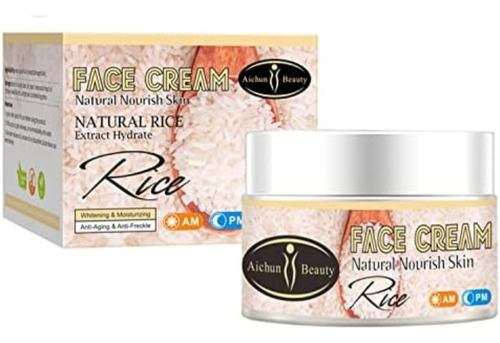 Crema Facial Anti Arrugas De Arroz