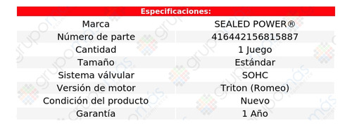 Set Bujes Árbol Levas Std E-150 Cw 99 A 02 Sealed Power