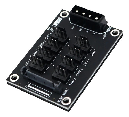 Caja De Computadora Ventiladores Hub Pc Fans Hub 12v
