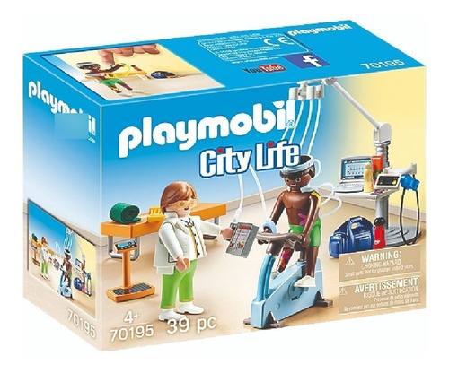 Playmobil Linea Hospital Sala De Kinesiologia 70195