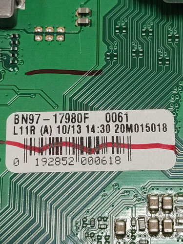 Main Samsung Un58tu6900f Versión.ya01 Bn94-16683f (Usado)