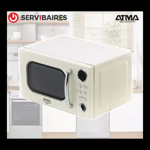 Atma - Microondas Vintage Atma 20lt display digital blanco