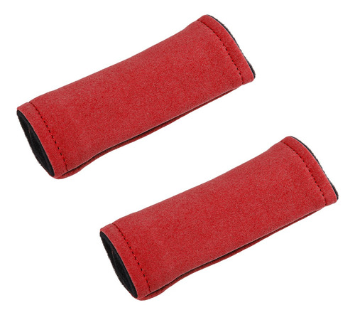 2 Cubiertas De Manija Puerta Auto Universal 12x10cm Rojo