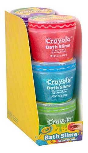 Crayola Jabón Perfumado De Bath Slime 4 Colores Y Aromas (p