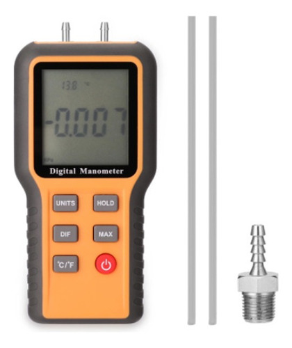 Herramienta Prueba Diferencial Aire Con Manómetro Digital