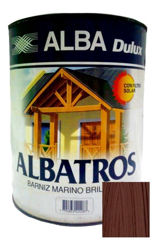 Barniz Albatros Exterior Alba Algarrobo 1 Lt