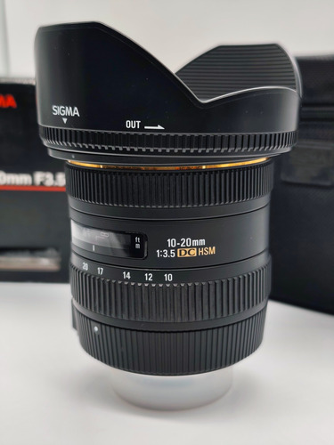 Lente Sigma 10-20mm Para Nikon F/3.5 Ex Dc Gran Angular Nikon F Negro (Usado)