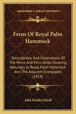 Libro Ferns Of Royal Palm Hammock: Descriptions And Illus...