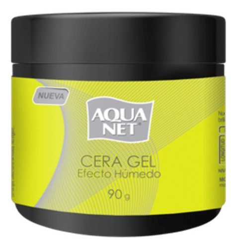 Cera Gel Para Peinar Aqua Net Efecto Humedo 90g Pack 2 Pcs.