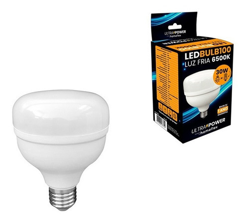 Lâmpada Led 20w Alta Potência Bulbo Soquete E27 Bivolt Casa Cor da luz Luz Fria