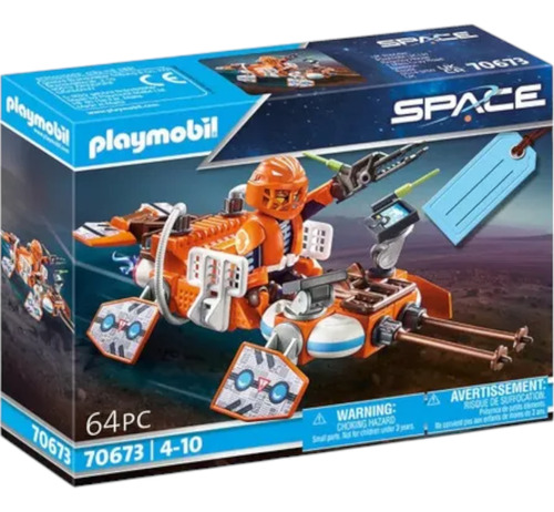 Set De Juego Guardian Del Espacio Playmobil 70673