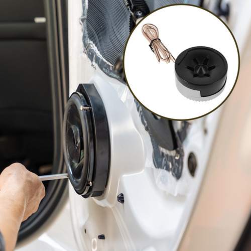 1 Par De Alto-falantes Mini Dome Tweeter Para Áudio Automoti