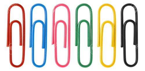 Box Clips De Colores 33mm 100pcs Pointer Mayor Y Detal 