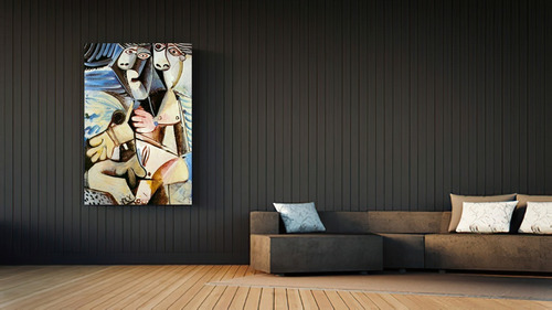 Cuadros-picasso Cara4-moderno,decorativo,95x60cm-16k Resolu