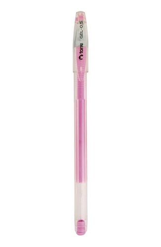 Lapiz Gel Torre 0.8 Pastel Rosado X2 Un