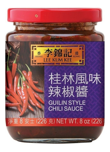 Lee Kum Kee, Salsa Con Chile Estilo Guilin, 226g