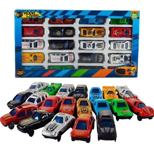 Hot Wheels Carrinhos Colecionáveis - Kit com 20