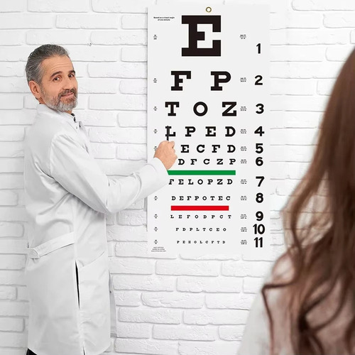 De Tabla Optométrica, Tabla Optométrica Que No Se Decolora