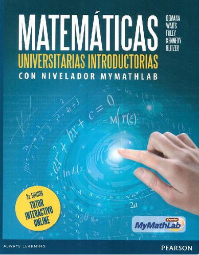 Libro Matemáticas Universitarias Introductorias De Franklin