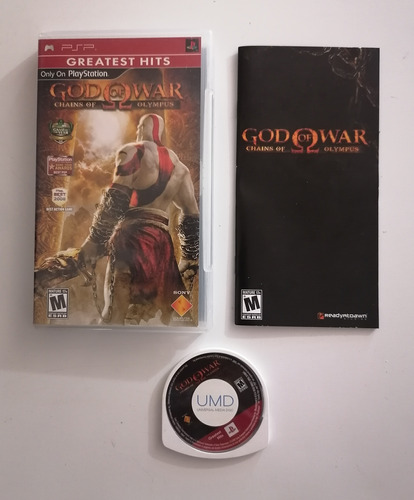 Juego Psp God Of War Chains Of Olympus 