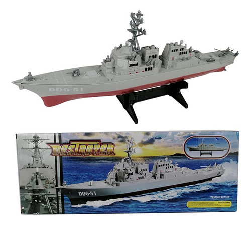 Marbol-modelo De Barco Militar De Plástico, Juguetes Estát